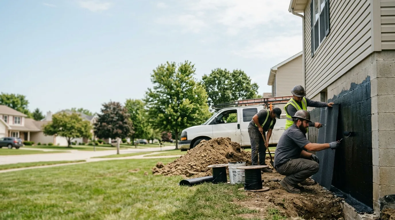 Basement Waterproofing in Riverdale, IL near me